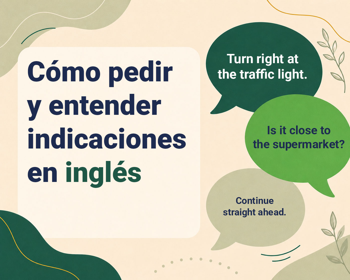Cómo pedir y entender indicaciones en inglés